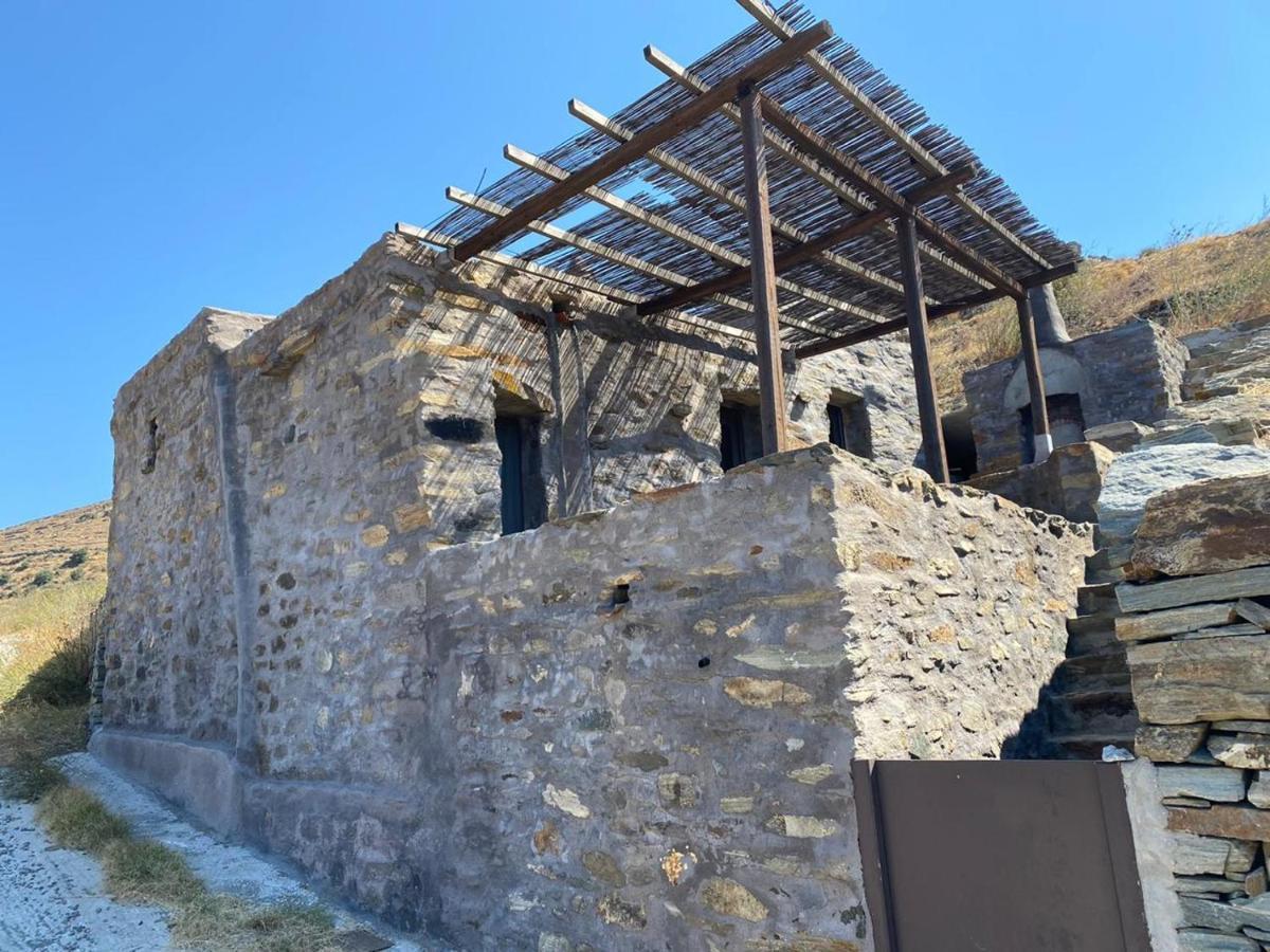 Alonaki Tinos Rental Cottage House Skaladhos Bagian luar foto