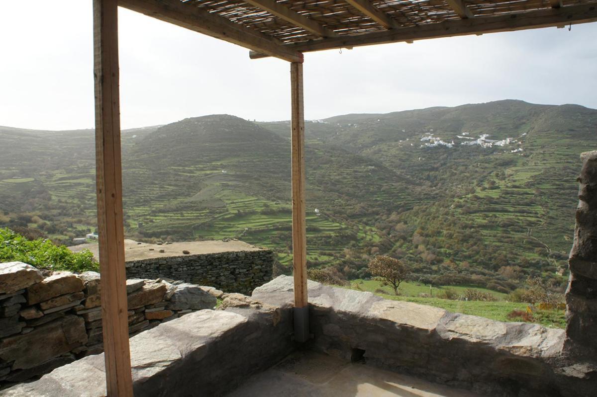 Alonaki Tinos Rental Cottage House Skaladhos Bagian luar foto