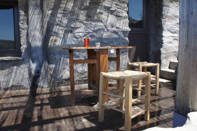 Alonaki Tinos Rental Cottage House Skaladhos Bagian luar foto