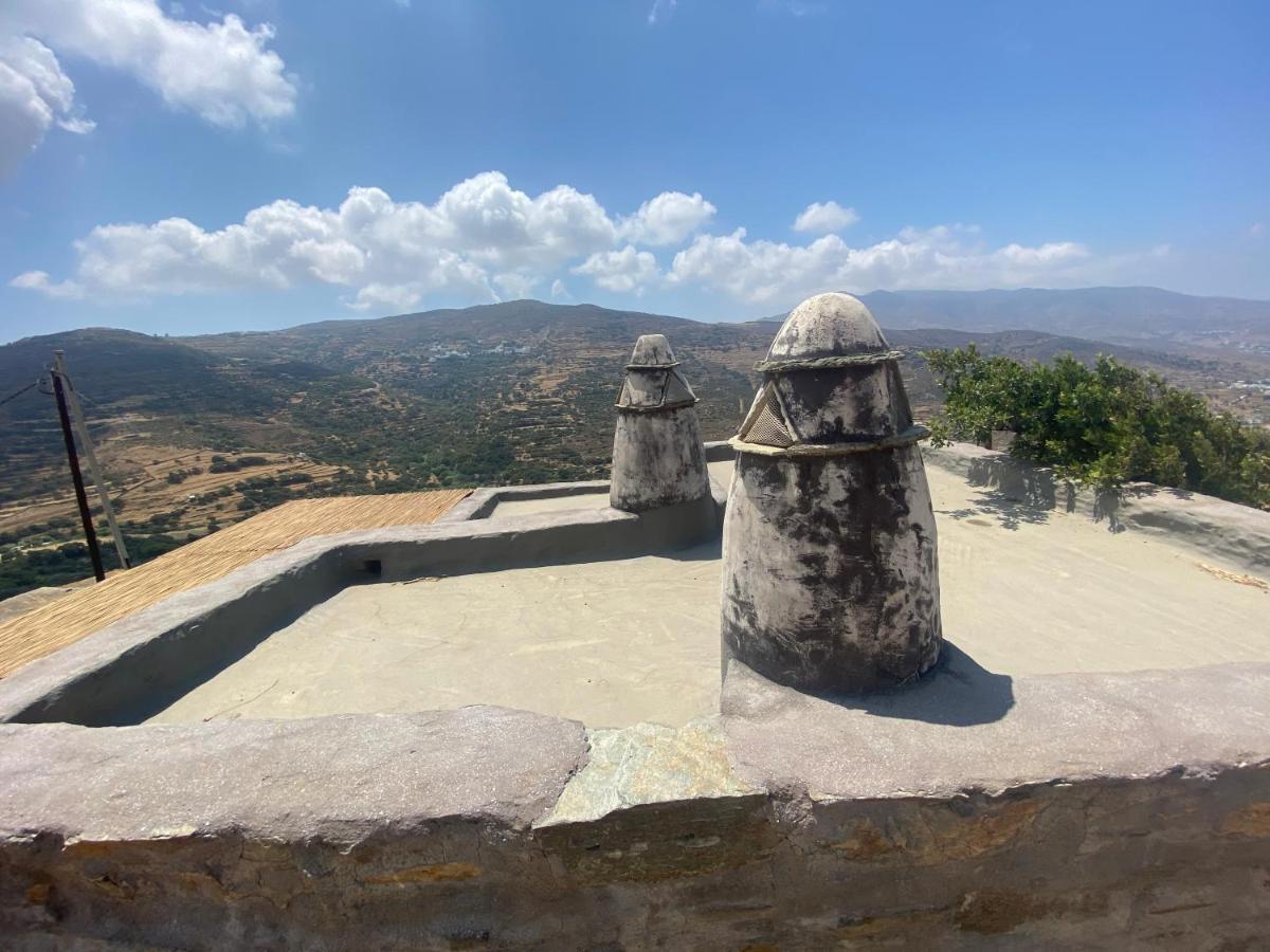 Alonaki Tinos Rental Cottage House Skaladhos Bagian luar foto